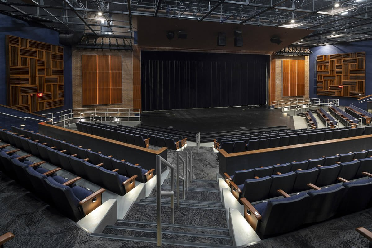 Shakopee High School auditorium and theater