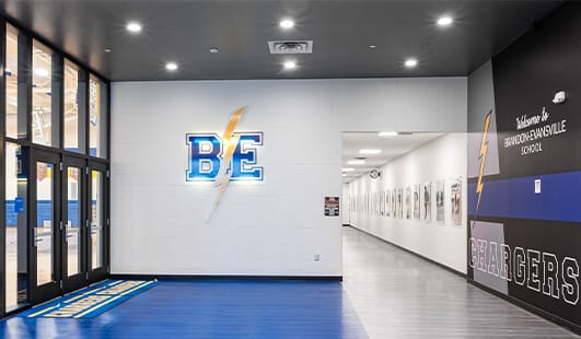 Learn how Brandon-Evansville Public Schools is renovating both campuses to create a safe and collaborative learning environment.