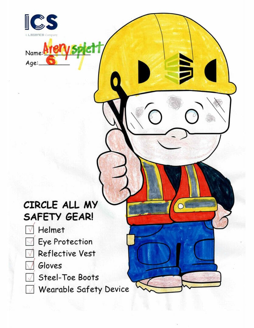 ICS_National Safety Week_Coloring Pages ICS_National Safety Week_Coloring Pages