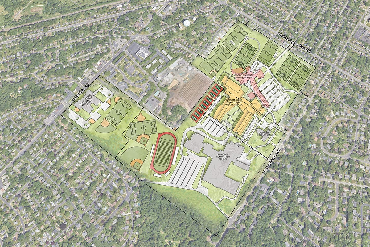 Abington School District_Featured Image_Site Plan